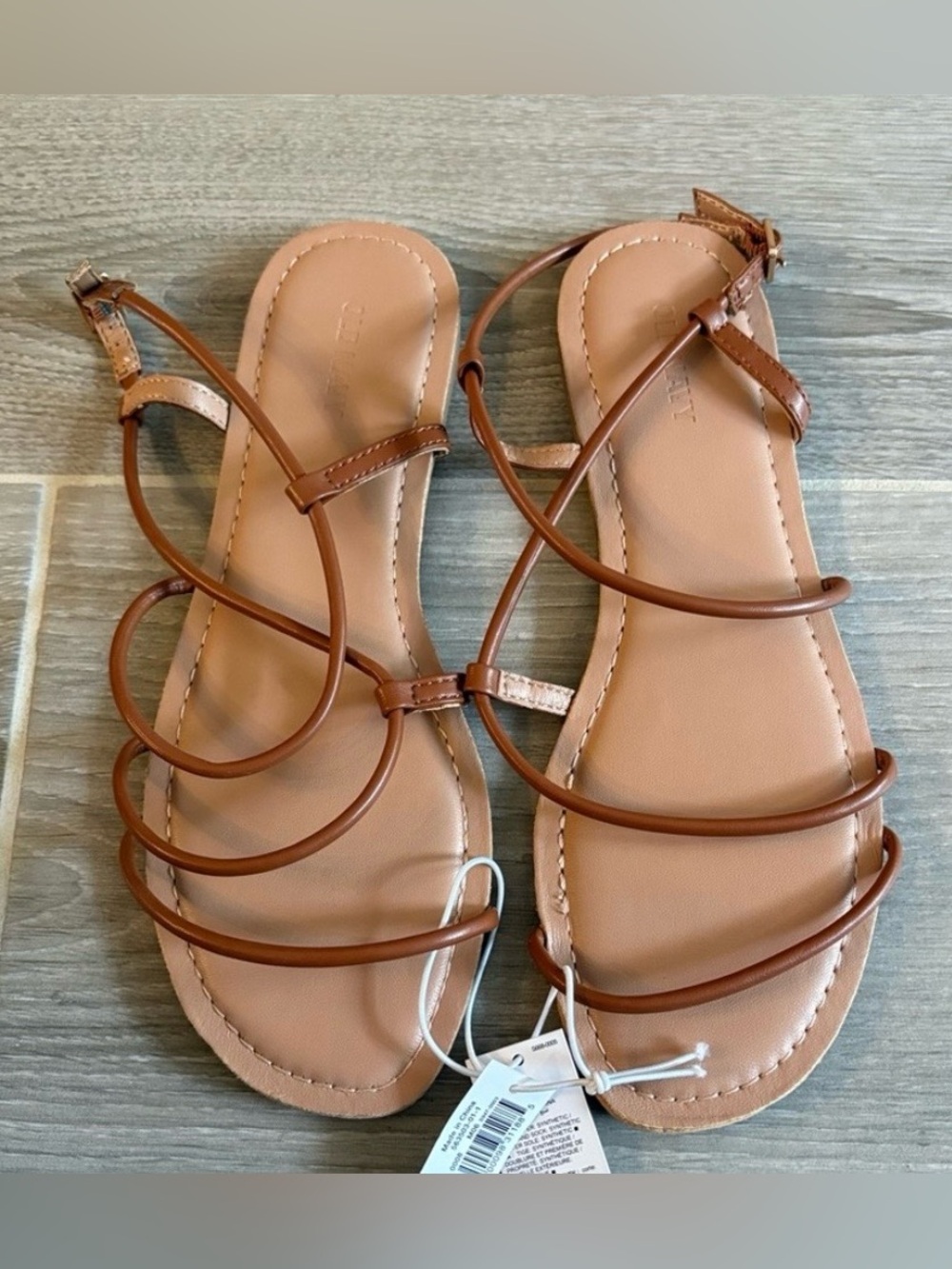 Old Navy Women’s Strappy Flat Sandals - Brown
